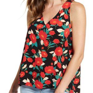 Gibson Carmel V-neck Tank Top